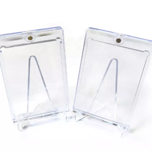 Porte-cartes magnétique Semi-<span class=keywords><strong>rigide</strong></span> One Touch, support d'affichage en acrylique pour porte-cartes - Product Image 1