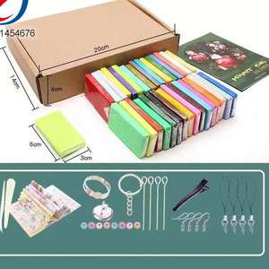 ชุดดินน้ำมันทำด้วยโพลิเมอร์32สีชุดทำแบบจำลองเตาอบแบบนิ่ม - Product Image 3