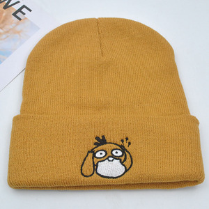 Gorro <span class=keywords><strong>de</strong></span> Punto Bordado con Dibujos Animados <span class=keywords><strong>de</strong></span> <span class=keywords><strong>Pokemon</strong></span> para Hombre y Mujer, Gorro Cálido <span class=keywords><strong>de</strong></span> Otoño e Invierno, Gorro <span class=keywords><strong>de</strong></span> Lana Divertido <span class=keywords><strong>de</strong></span> Anime al por Mayor - Product Image 4