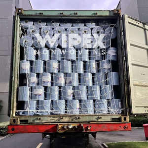 WIPEX Toallitas industriales de rollo de papel de toalla azul industrial para tienda de limpieza de aceite no tejido de alta resistencia multiusos - Product Image 6