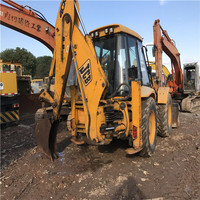 Kondisi Baik, Harga Bagus Digunakan JCB 3CX 4CX Wheel Backhoe Loader/JCB 4CX Backhoe Loader untuk Dijual