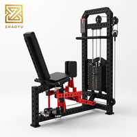ZY- Machine de musculation professionnelle à charge libre pour soulever les bras à l'écart assis/debout, équipement de gym pour l'entraînement des épaules
