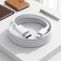Kabel Pengisian Cepat & Transfer Data CL PD dengan Antarmuka Dual Type-C untuk iPhone iPad yang Berlaku di Luar Negeri