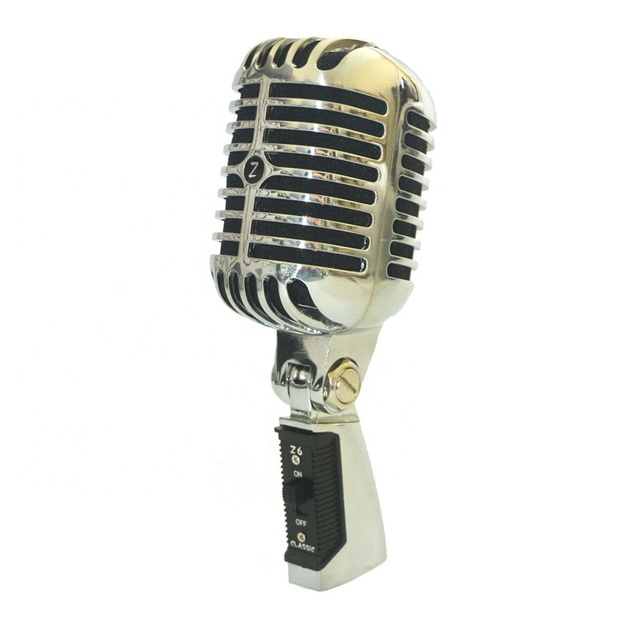 Professional Vintage Microphone Audio Vocal Microphone with Dynamic Mic Element