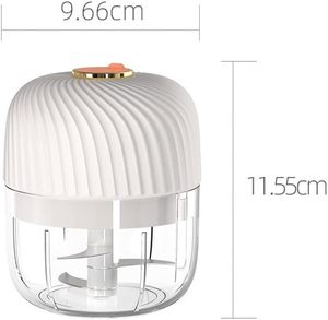 Mini Manual Garlic <b>Grinder</b> Masher Plastic+Stainless Steel for Kitchen Use Pulverizing Stirring Tool for Fruit Vegetable <b>Meat</b> - Product Image 2