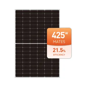 Mate ad alta efficienza pannello solare struttura di montaggio 390W 405W 420W costo medio dei pannelli solari