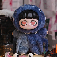 Authentique K.daydream Kiki Little Key Style gothique Night Elf Plush Pendant Trendy Collectible Vinyl Mystery Box for Birthday Gift