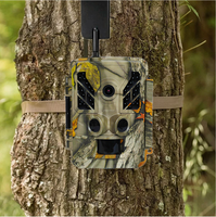 Cámara de Caza Celular 4G LTE de 48MP, Larga Duración de Batería, Cámara de Seguimiento de Animales, Cámara de Seguridad para Vida Silvestre