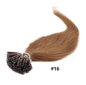 Italien Kératine Fusion Bâton Pré-Collé <span class=keywords><strong>JE</strong></span> Pointe Cuticules Alignés Naturel Remy Extensions <span class=keywords><strong>De</strong></span> Cheveux Humains - Product Image 4