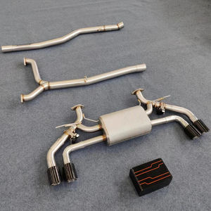 Tubos de Escape Catback OEM de Fábrica MM SS304/Titanio para <span class=keywords><strong>BMW</strong></span> <span class=keywords><strong>525</strong></span>/528/530 G30/G38 2.0T B48 2017-- Silenciador Valvetronic - Product Image 5