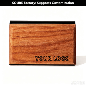 Penyegar Udara Mobil Mewah Buatan Cina dari Kayu Solid Alami dengan Aroma Tahan Lama yang Dapat Disesuaikan untuk Aromaterapi pada Sun Visor. - Product Image 3