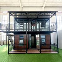 Maison Modulaire Préfabriquée Haut de Gamme Villa Conteneur Luxueuse Appartement Hôtel Camping Extérieur Restaurant Bureau Assemblage Rapide