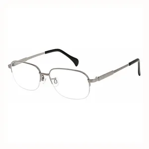 High quality textured shape titanium manufacturers eyeglass frames men