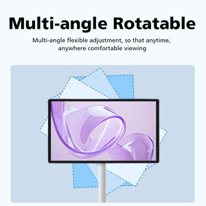 Xách tay Android thông minh TV không thấm nước LED LCD Monitor màn hình cảm ứng không dây sạc movable thường vụ thiết kế để sử dụng nhà - Product Image 2
