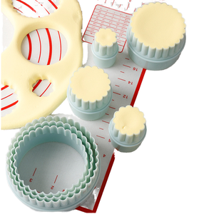 Nuevo Cortador de Galletas Ecológico, Molde para <span class=keywords><strong>Donuts</strong></span>, Anillo para Repostería, Plástico Verde No Tóxico, Resistente al Calor, Herramienta para Hornear Galletas y <span class=keywords><strong>Donuts</strong></span> - Product Image 1