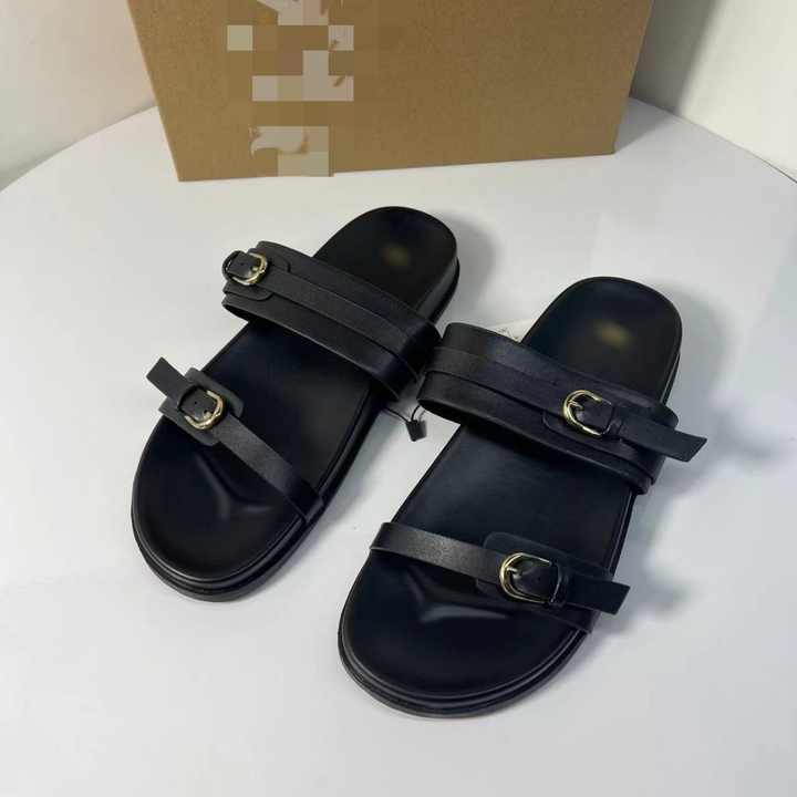 Roman Holiday Buckle Square Head Sandal