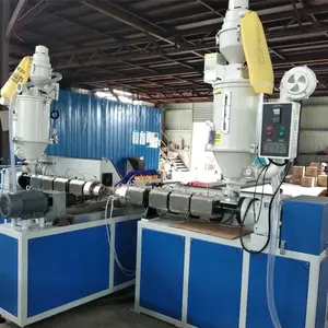 PVC winding drainage hose pipe making machine