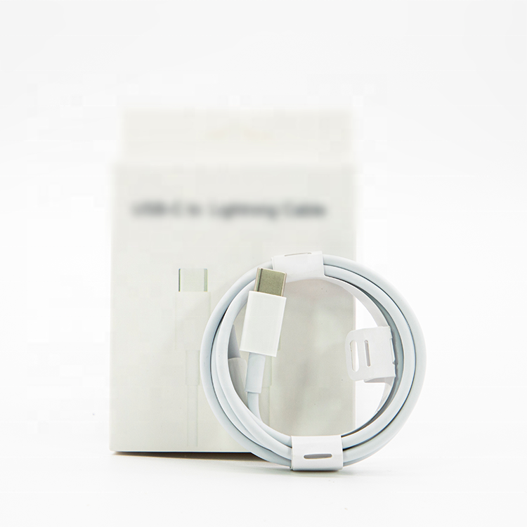 High Quality Quick Charger Cable PVC TPE White 1M Type C Data Cable PD Phone Fast Charging Cable For 11 12 Pro Max