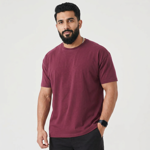 Camiseta Blanca para Hombre, 100% Algodón, 230GSM, Estilo Vintage, Lavado Ácido, Impresión DTG y Serigrafía Frontal Personalizada OEM - Product Image 1