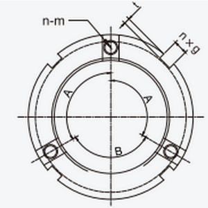Tuercas de Bloqueo Axiales de Alta Precisión de Acero Inoxidable 304 Serie A, Tuercas de Bloqueo de Rodamientos Personalizables para Máquinas Herramienta CNC - Product Image 3
