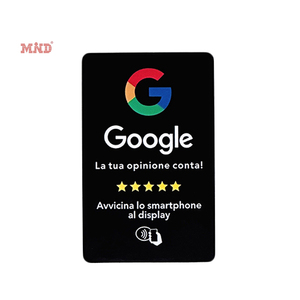13.56mhz Qr कोड व्यवसाय RFid Google कार्ड 888 bte nfc Google समीक्षा कार्ड अनुकूलित प्रोग्रामेबल कार्ड - Product Image 1