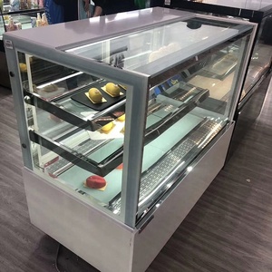 Caisse Deli portable en verre incurvé pour réfrigérateur, <span class=keywords><strong>frigo</strong></span> avec affichage de fruits - Product Image 5