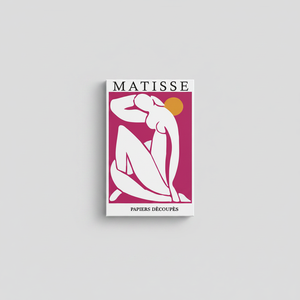 <b>Matisse</b> Woman Art <b>Print</b>: Abstract Canvas Wall Decor, Printed Design,WRAPPED CANVAS - Product Image 2