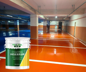 สีอีพ็อกซี่เคลือบพื้นปรับแต่งได้ประสิทธิภาพสูงน้ำยาพ่นสีทาอาคารและแปรง - Product Image 3