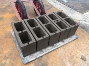 Aiwei hoher Gewinn und geringe Investition QT40-1 Halbautomat ische Block herstellungs maschine zur Unternehmens gründung - Product Image 3