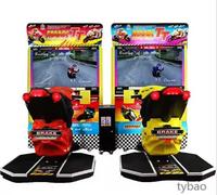 42 pouces LCD simple MANX TT moto moto jeu de course machine simulateur de conduite adulte enfants arcade voiture course machine de jeu