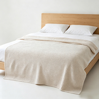 Couverture de lit en bambou 100 % biologique, imperméable, super douce et confortable, taille Queen, acceptant les commandes OEM