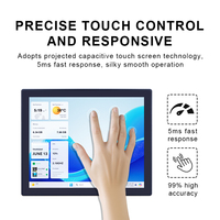 Nueva Tablet PC Industrial Integrada con Pantalla Táctil, Sin Ventilador, de Aleación de Aluminio, para Fábrica Inteligente, Panel PC Industrial Todo en Uno de 15 Pulgadas