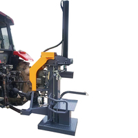 Fendeuse de bûches verticale avec prise de force/moteur électrique et attelage à 3 points, hauteur de fendage réglable de 550/1050 mm pour le travail du bois à domicile