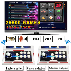 Máquina de Juegos Arcade Inalámbrica 2023, Consola Dividida <span class=keywords><strong>Pandora</strong></span> Box 26800, 1 Joystick de Control, Metal y Acrílico, Edades >3 Años - Product Image 2
