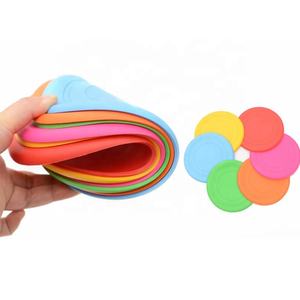 Duurzaam Rubber Flying Disc Lichtgewicht <span class=keywords><strong>Frisby</strong></span> Hond Speelgoed Voor Agressieve Spelen Huisdieren Interactieve Vliegende Schijf Speelgoed - Product Image 3