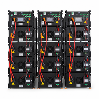 Batterie de stockage d'énergie solaire 51,2 V 200 Ah LiFePO4, module de batterie haute tension 10,24 kWh avec BMS pour le stockage d'énergie domestique