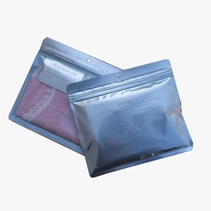 Bolsa de embalaje de ropa interior con logotipo personalizado, bolsa de polietileno de plástico transparente para calzoncillos al por mayor, bajo <span class=keywords><strong>Moa</strong></span> 1000 piezas - Product Image 1