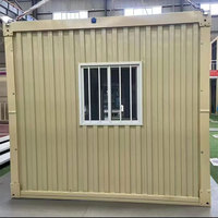 Maisons conteneurs modulaires pliables en acier de style industriel polyvalentes pour les hôpitaux, les bureaux et les salons