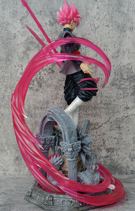 48CM Anime Dragon Balls <span class=keywords><strong>Cosplay</strong></span> Super Saiyan Rose & Noir <span class=keywords><strong>Goku</strong></span> double tête Pvc Figurines Modèle à collectionner - Product Image 5