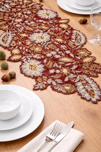 Good Quality Table Runner for Dining Table Premium Decorative Embroidery for Home and Event Use Available At Reasonable Price - Product Image 3