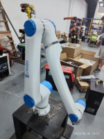 Bras de robot collaboratif de soudage CNGBS G10 Cobot, 6 axes, charge utile de 8 kg, robot Cobot avec machine de soudage pour robot de soudage MIG