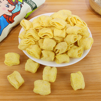Snacks Exóticos Halal al por Mayor de Fábrica, Sabores a Sopa de Maíz, Bolsa de 65g, Snacks Asiáticos Exóticos a Granel