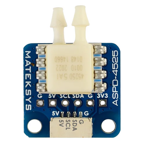 Sensor de Velocidad Aérea Digital MATEK ASPD-4525 Azul, Molde Privado, Compatible con Control de Vuelo INAV para Drones de Carreras / Aviones RC - Product Image 2