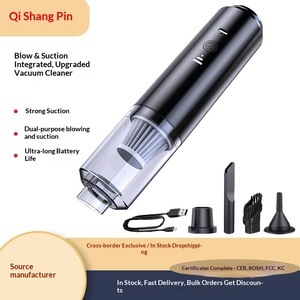 Nouvel <span class=keywords><strong>aspirateur</strong></span> sans fil transfrontalier pour voiture, sans sac, double fonction aspiration-soufflage, haute puissance, mini portable tout-en-un avec filtre HEPA 0,2 L - Product Image 4