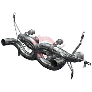 Sistema de Escape Catback con Válvulas VORTEX Valvetronic para Lamborghini Huracan EVO STO, Tubo de Escape de Acero Inoxidable de Alto Rendimiento - Product Image 4