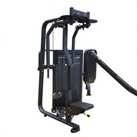 Machine à Delt de Fitness Commerciale Defeit, Conception de Sécurité Réglable, Acier pour le Dos et la Poitrine, Musculation, Force, DFT--E697