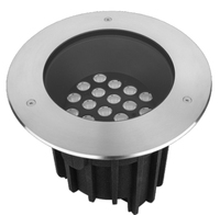 COB IK09 IP67 ROHS modelo celular luces empotradas en el suelo al aire libre profundo antivértigo cubierta foco paso luz subterránea