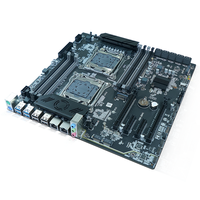 X99 Dual Cpu Carte Mère Combo avec Dual Xeon E5 Processeur LGA2011-3 C612 Chipset Dual Channel DDR4 256GB Carte Mère de Jeu