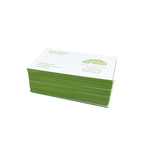 Cartes de visite et cartes postales personnalisées avec logo de marque, impression en relief, double face, couleur pleine, remerciements - Product Image 5