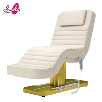 Lit de beauté électrique réglable en hauteur, commandé à distance, pour salon, spa, tatouage, directement du fabricant